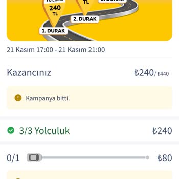 BiTaksi Kampanya Ödemesi Sorunu