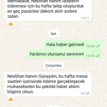 İptal Edilen Siparişin İadesi Bekleniyor