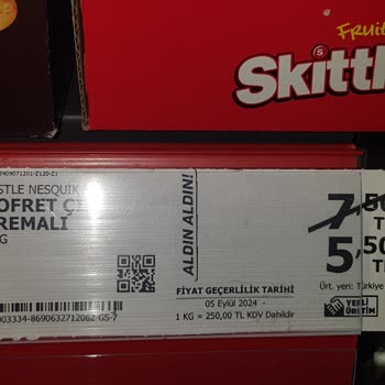 A101 Market'te Etiket Güncellememe Sorunu