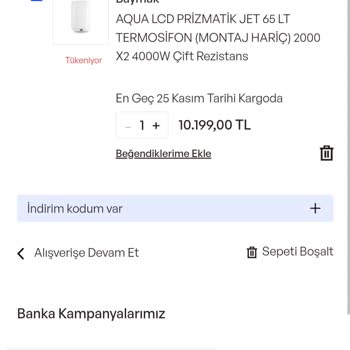 İptal Edilen Sipariş Ve Mağduriyet