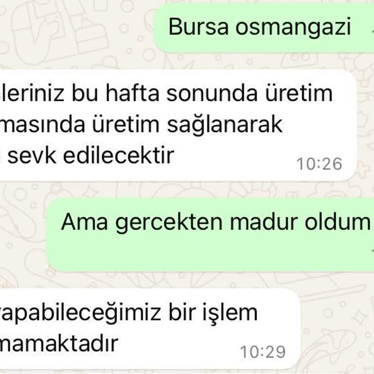 Teslimat Gecikmesi Ve Yetersiz Bilgilendirme