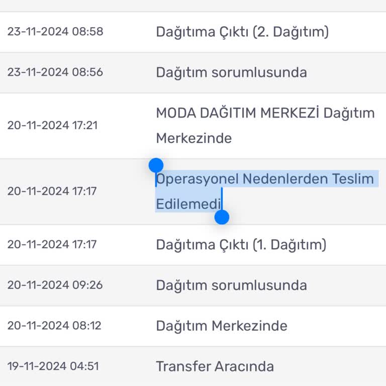 Teslimat Sorunu: Ürünlerim Mağazaya Ulaşmadı