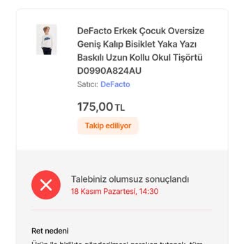 Yanlış Ürün Ve İade Sürecindeki Sorunlar