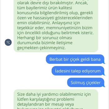 Yanıltıcı Ürün Ve İade Sorunu: Sağlıksız Orkide
