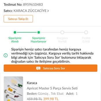 Trendyol'da Sipariş Sorunu Ve Müşteri Hizmetleri Engeli