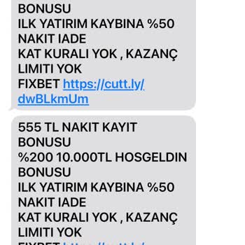 Türk Telekom'dan Gelen İstenmeyen SMS Sorunu