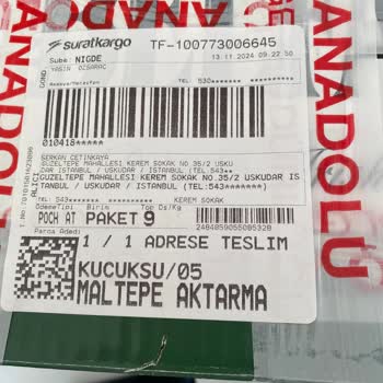 Kayıp Kargo Ve İletişimsizlik Sorunu