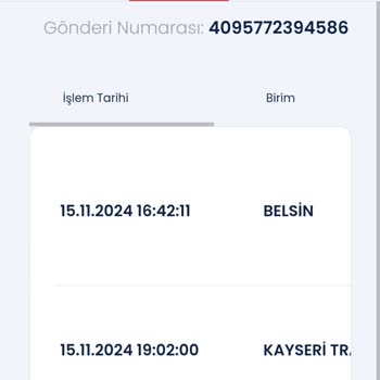Eksik Teslimat Ve Geciken Kargo Sorunu
