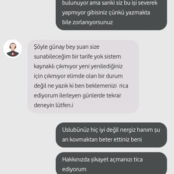 Vodafone Müşteri Hizmetleri Deneyimi Hayal Kırıklığı