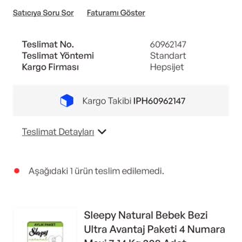 İdefix'ten Aldığım Ürün Teslim Edilmedi Ve Çözüm Sunulmuyor