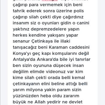 Çetinkaya Mağazasında Müşteri Memnuniyetsizliği Ve Güven Sorunu