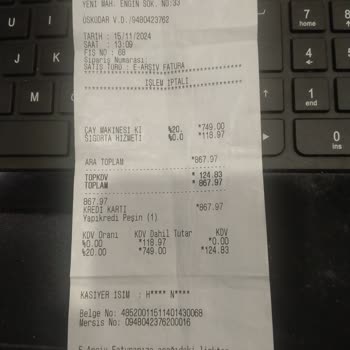 A101 Mağazasında Çay Makinesi İade Sorunu