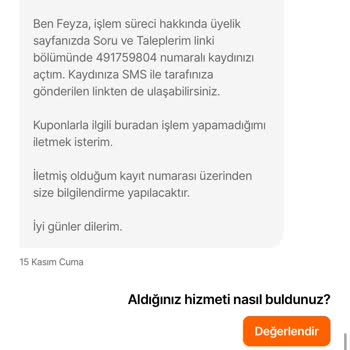 Hepsiburada'da Kupon Ve Sipariş Sorunları