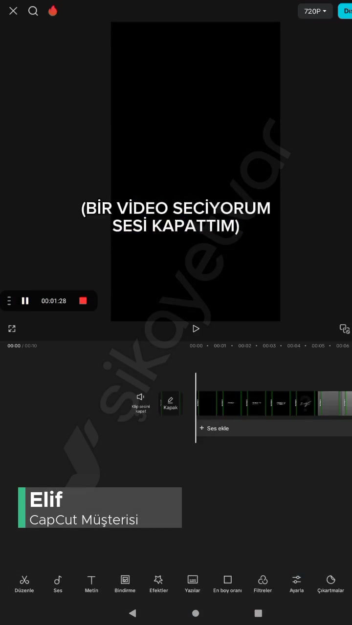 Capcut'ta Myt Müzikten Çıkardığım Ses Duyulmuyor videonun kapak resmi