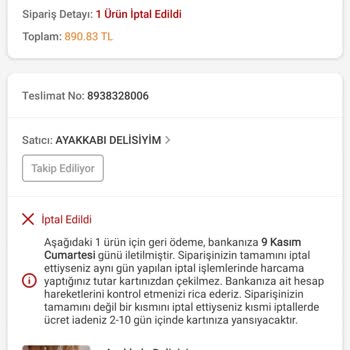 Trendyol İade İşlemlerinde Sorun: Kartıma Yansımayan İptal