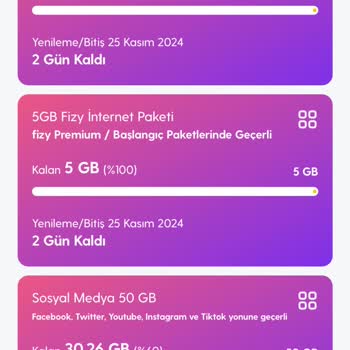 Sosyal Medya Paketinin Kullanılamaması Sorunu