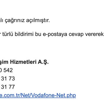 Vodafone İptal Sürecinde Belirsizlik Ve İletişim Sorunları