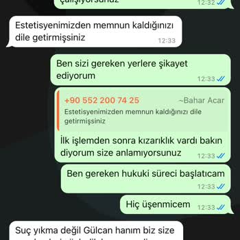 Hatalı Hizmet Ve İade Sorunu