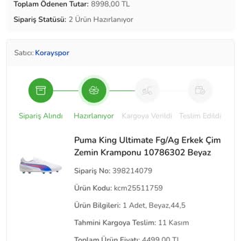 Koray Spor Yanlış Ürün Gönderimi Ve İade Sorunlarıyla Mücadele