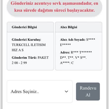 Kuryenet Teslimat Sorunu Ve Turkcell İşbirliği Şikayeti