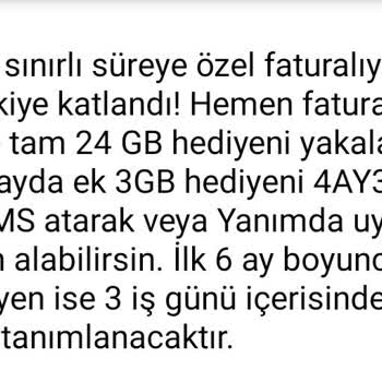 Vodafone'un Hediye İnternet Sorunu