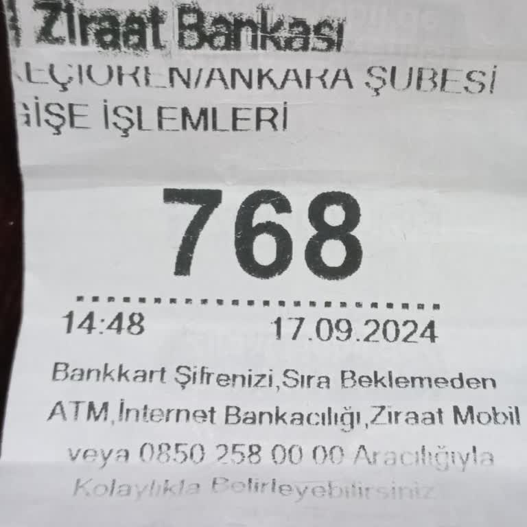 Ziraat Bankası Şubesinde İşgüzarlık Ve Müşteri Mağduriyeti