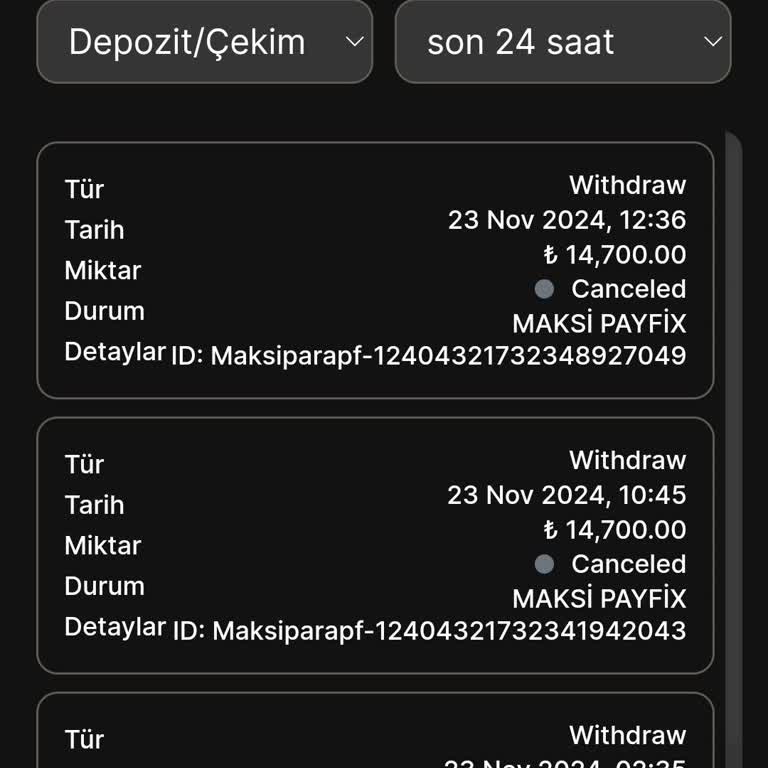 Para Çekim Sorunu Ve Destek Eksikliği
