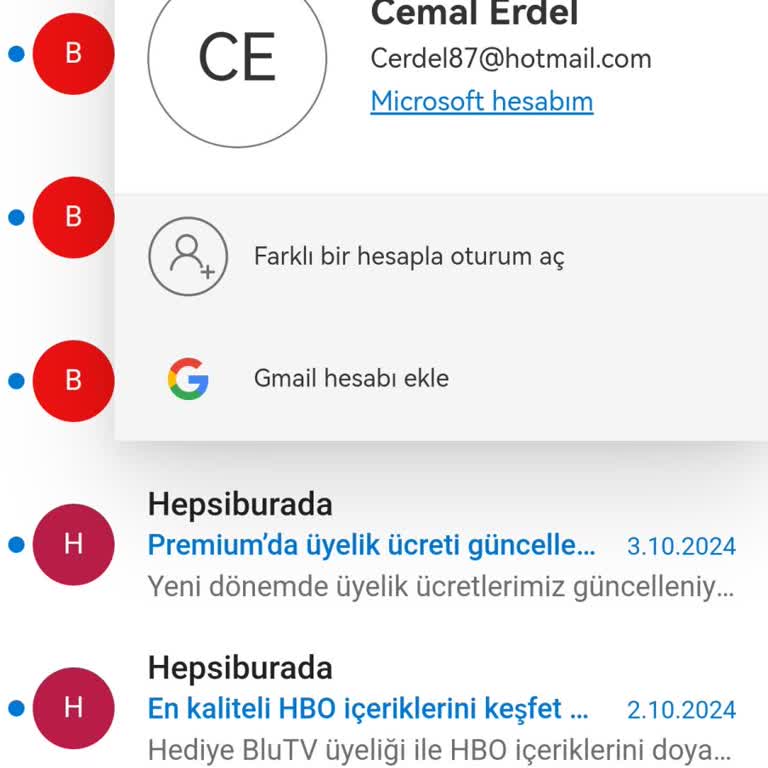 Hepsiburada'dan Gelen Eksik SMS Ve Mail Sorunu