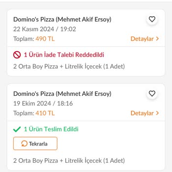 Domino's: Zamlı Fiyatlar Ve Eksik Ürünler