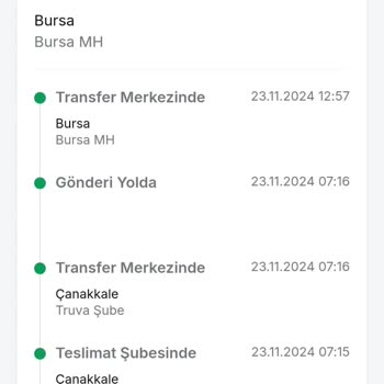 Trendyol Express Çanakkale Şubesinin Ciddiyetsizliği