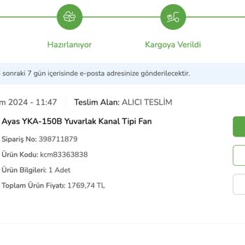 İade Sürecinde Zorluk: Fan Motoru Sorunu