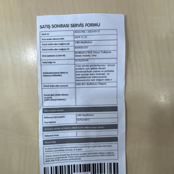 Chicco Bebek Arabası Servis Sorunları