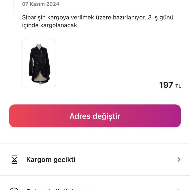 Gardrops'ta Kargo Bekleyişi Ve İptal Sorunu