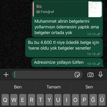 Ödenen Paranın Karşılığını Alamama Sorunu