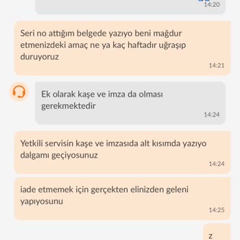 Trendyol'dan Aldığım Üründe İade Sorunu