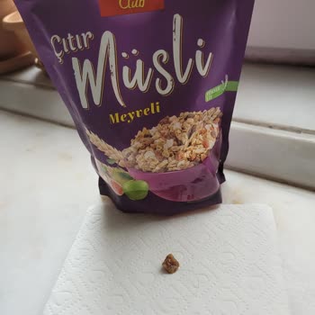 Müsli Paketinde Hijyen Sorunu