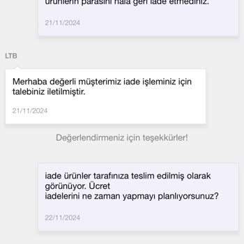 İade Sürecindeki Aksaklıklar Ve Müşteri Hizmetleri Sorunu