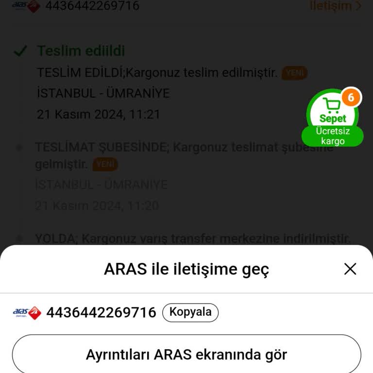 Kayıp Paket Ve Ulaşılamayan Kargo Hizmeti
