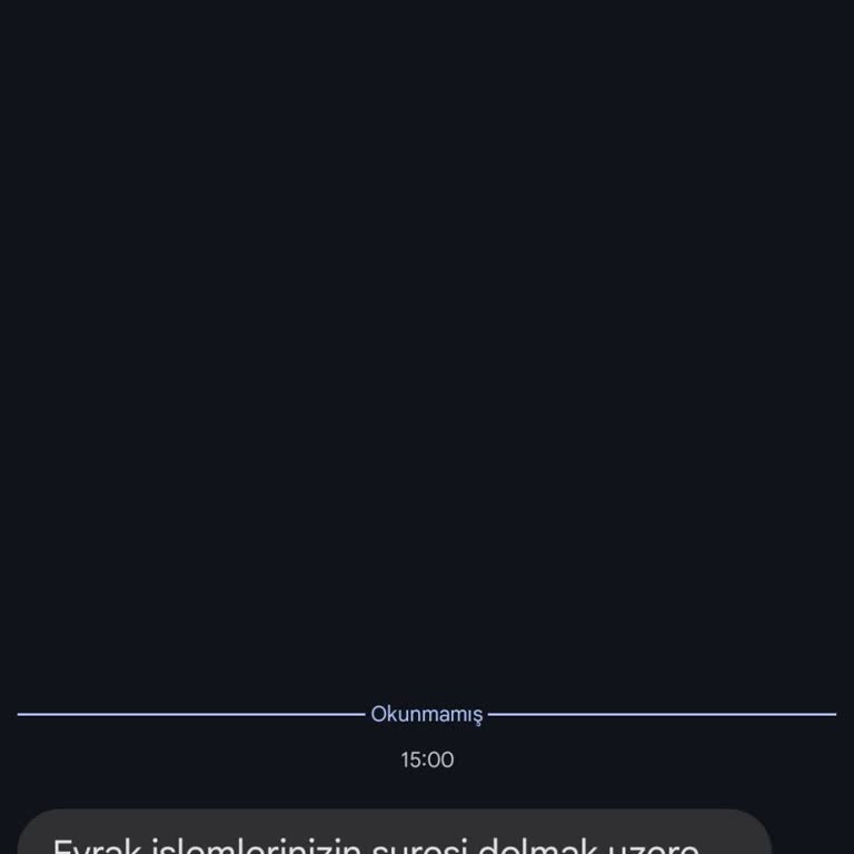Yanıltıcı SMS İle Mağduriyet Uyarısı
