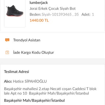 Adres Uyuşmazlığı Nedeniyle Teslimat Sorunu