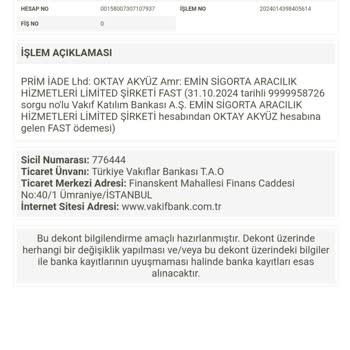 Sigorta İadesinde Gecikme