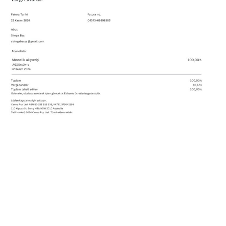 Canva Premium İptal Sorunu Ve Haksız Para Çekimi