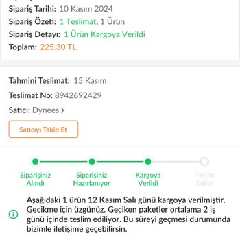 Aras Kargo'da 10 Gündür Bekleyen Kargom Nerede
