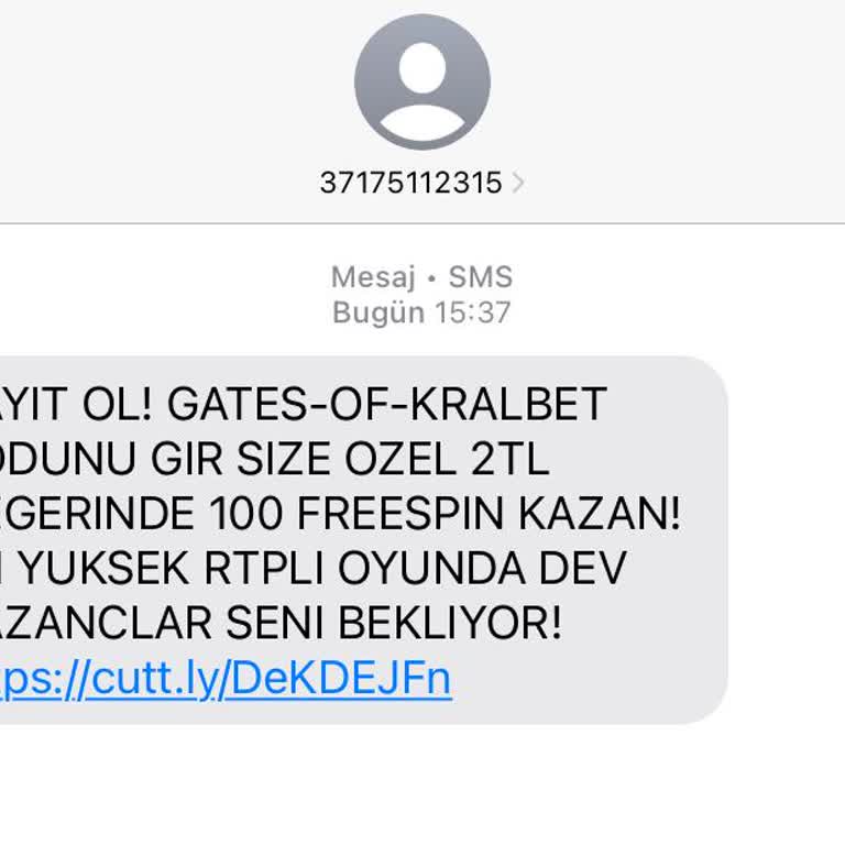 Vodafone'un Spam Mesaj Sorunu Çözülmeli