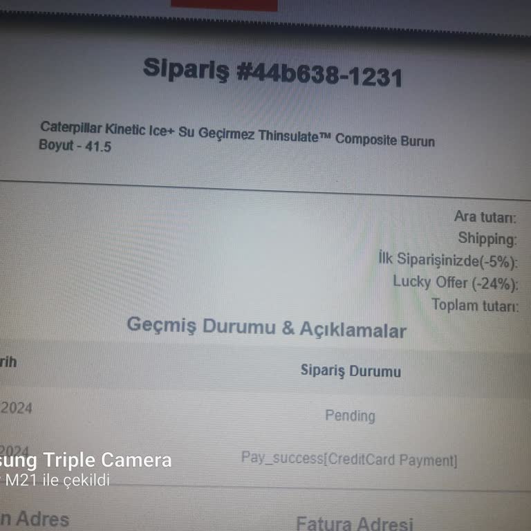 Geciken Bot Teslimatı Ve İade Talebi