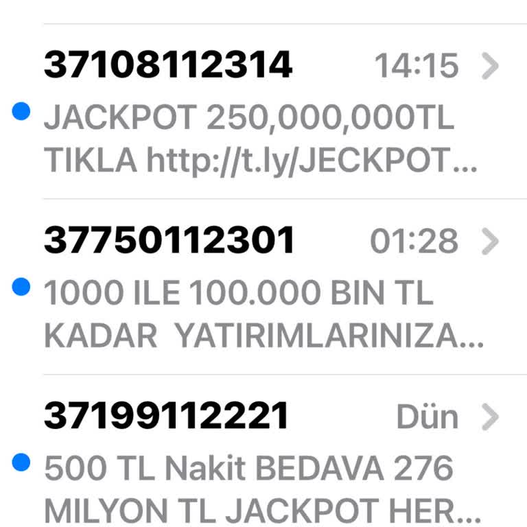Sürekli Gelen Mesajlar İçin Acil Yardım Talebi