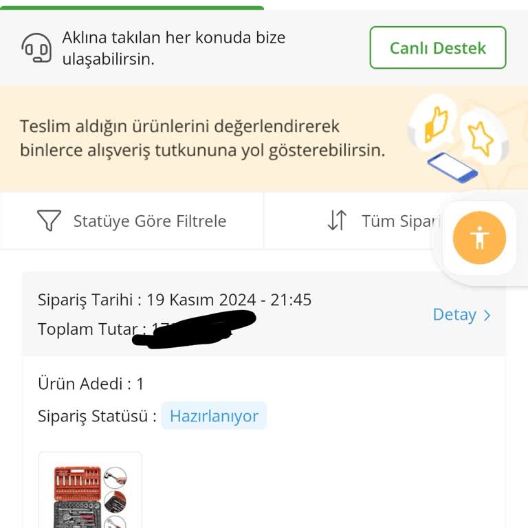 Çiçek Sepeti'nde Sipariş Teslimat Sorunu