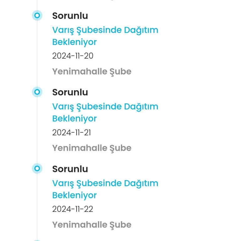 Kargo Teslimatında Büyük Hayal Kırıklığı