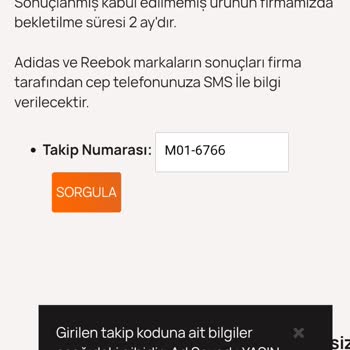 Koray Spor'dan Alınan Ayakkabıda Üretim Hatası Ve İade Sorunu