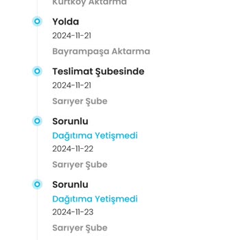 Kargoist Sarıyer Şubesi: Teslimat Krizi
